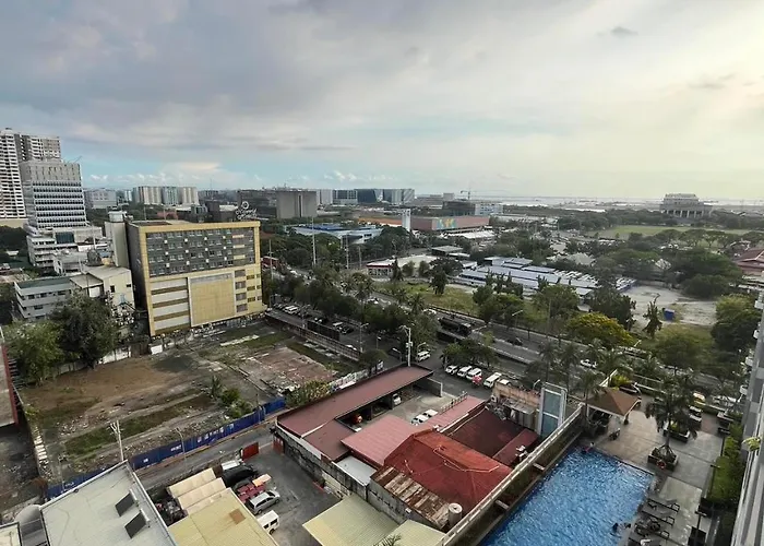 Apartment Coast Sea View Balcony Wifi Tv Near Moa 1524 Manila